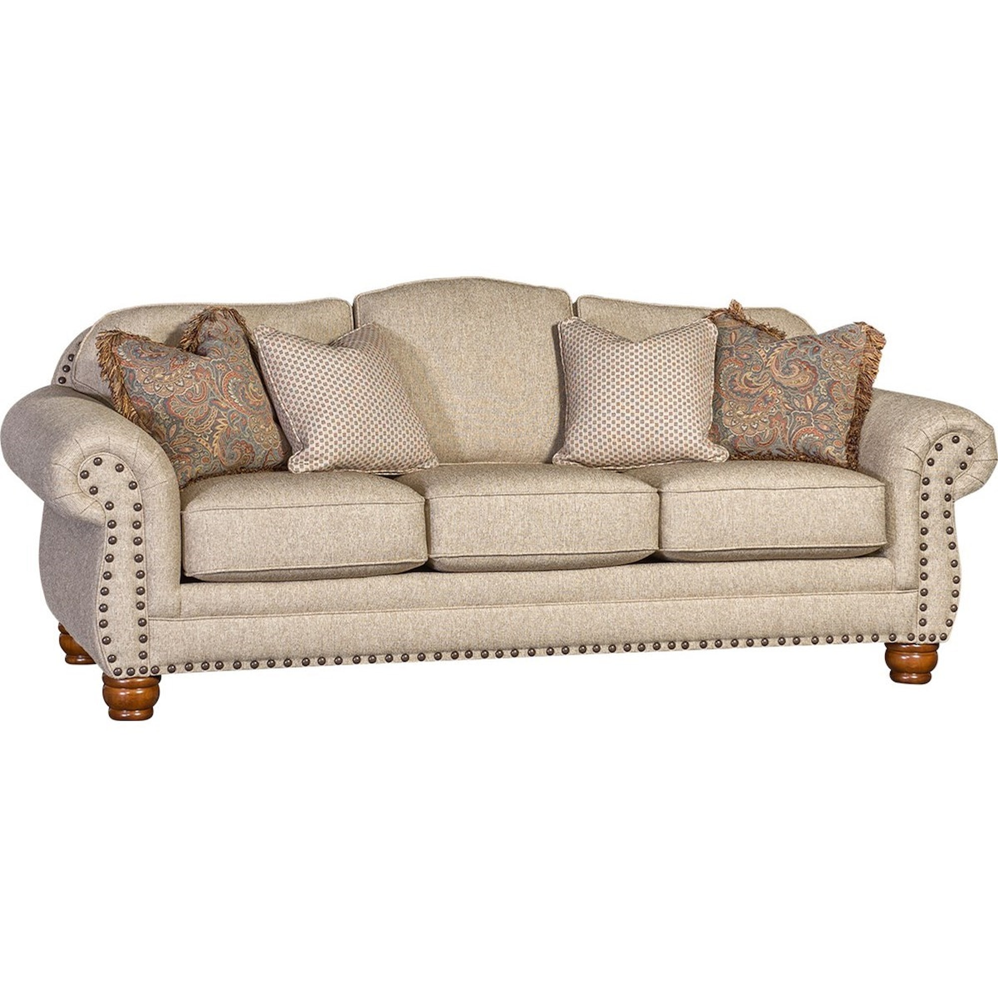 Mayo Furniture 3180 Series 3180F10 Traditional Sofa Zak's Home Uph